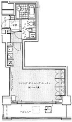 セントラルレジデンス新宿シティタワーの物件間取画像